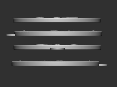 Boxing Medals 3Dプリントモデル