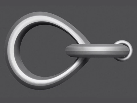 Cross Pendant 3D Print Model