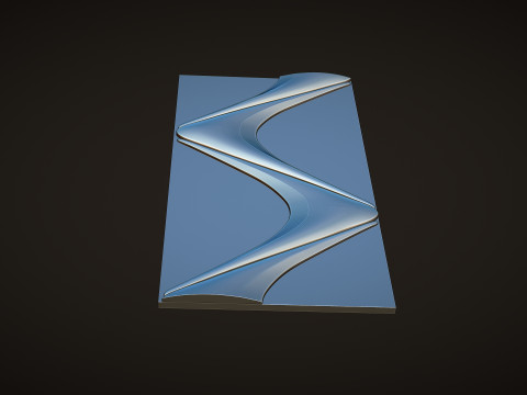 DS Automotive Logo 3Dプリントモデル