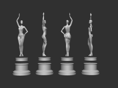 Film Award 3Dプリントモデル