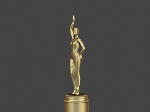 Film Award 3Dプリントモデル