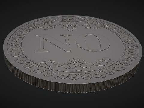 Lucky Coin 3Dプリントモデル
