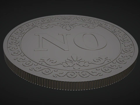 Lucky Coin 3D Print Model