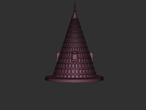 Galata Tower for Dice Game 3D Print Model