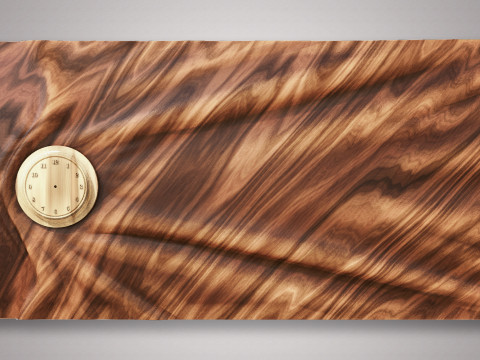 Wavy Wall Art Panel for cnc carving 3Dプリントモデル