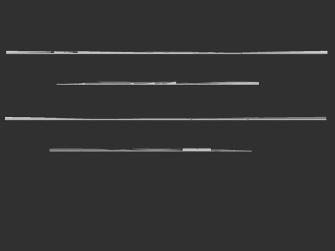 Decorative Line Art Wall Decor Modelo de Impressão 3D