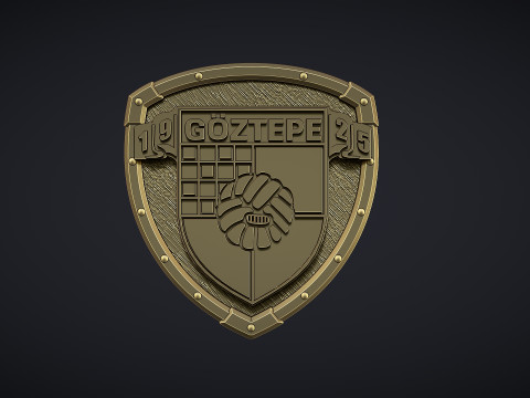 Goztepe Football Club Logo 3D 打印模型