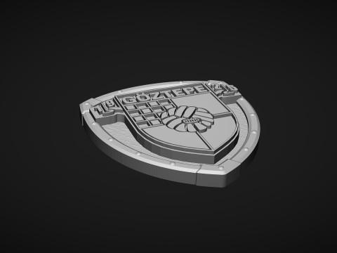 Goztepe Football Club Logo 3D-printmodel