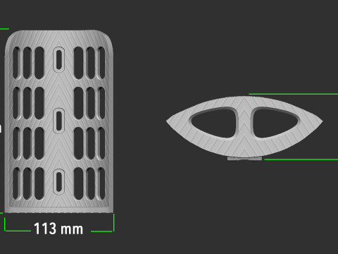 Bikepacking Cargo Cage 3D Druckmodell