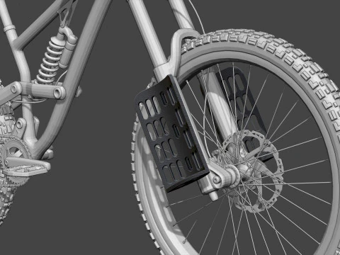 Bikepacking Cargo Cage 3D Print Model