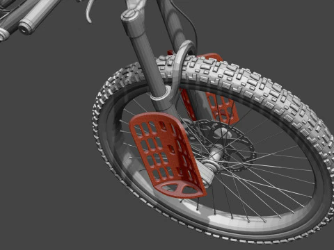Bikepacking Cargo Cage 3D Print Model