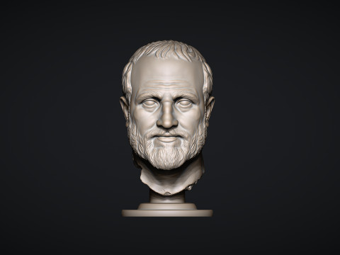 Roman Portrait Sculpture Modelo de Impressão 3D