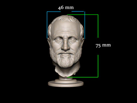 Roman Portrait Sculpture 3D Print Model