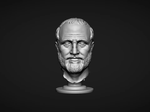 Roman Portrait Sculpture 3D Print Model