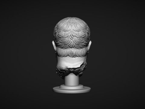 Roman Portrait Sculpture 3D-printmodel