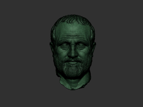 Roman Portrait Sculpture 3D-printmodel