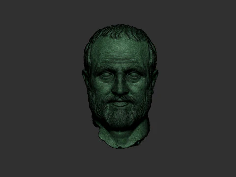 Roman Portrait Sculpture 3D Print Model