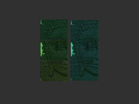 Buddha Head Wall Decor 3D 프린트 모델