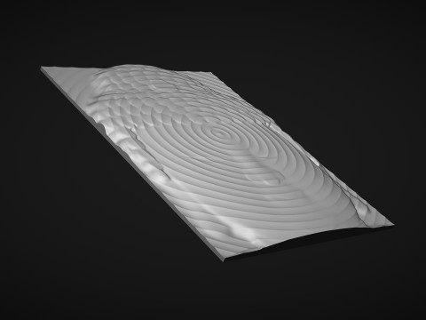 Buddha Head Wall Decor Modelo de Impressão 3D