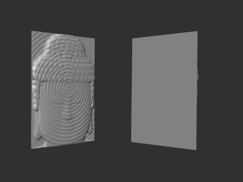 Buddha Head Wall Decor Modelo de Impressão 3D