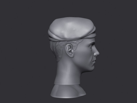 Soldier head and statue Model do druku 3D