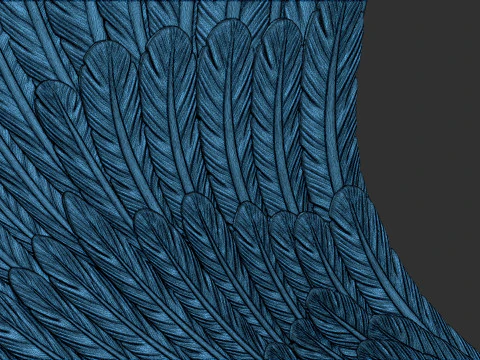 Angel Wings 3D Print Model