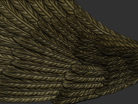 Angel Wings 3D 프린트 모델