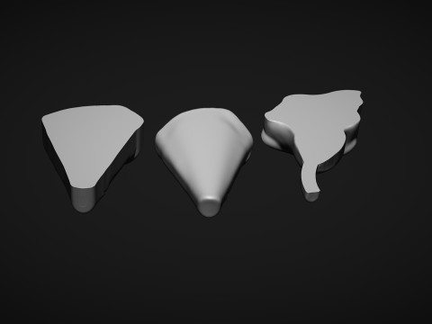 Arum Calla Lily Flower Bas Relief 3D 프린트 모델