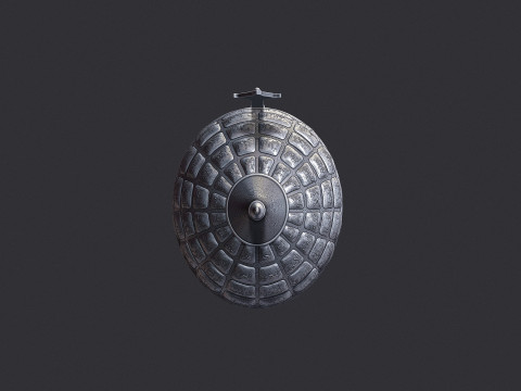 The helmet of Sultan Mehmet Fatih 3D Model