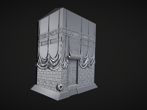 The Kaaba Bas Relief 3D Принт Модель