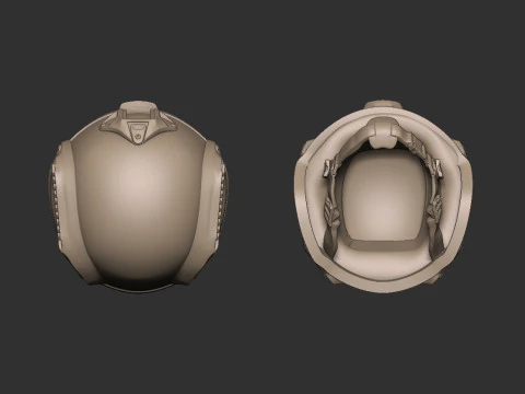 Ballistic Helmet 3D Print Model