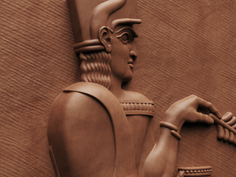 Bas Relief of Teisheba Modèles 3D en vedette