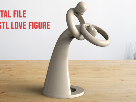 Lover Figure 3D Print Model
