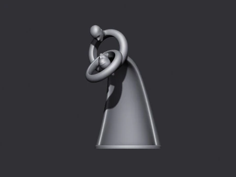 恋人のフィギュア 3Dプリントモデル