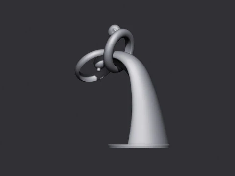 恋人のフィギュア 3Dプリントモデル