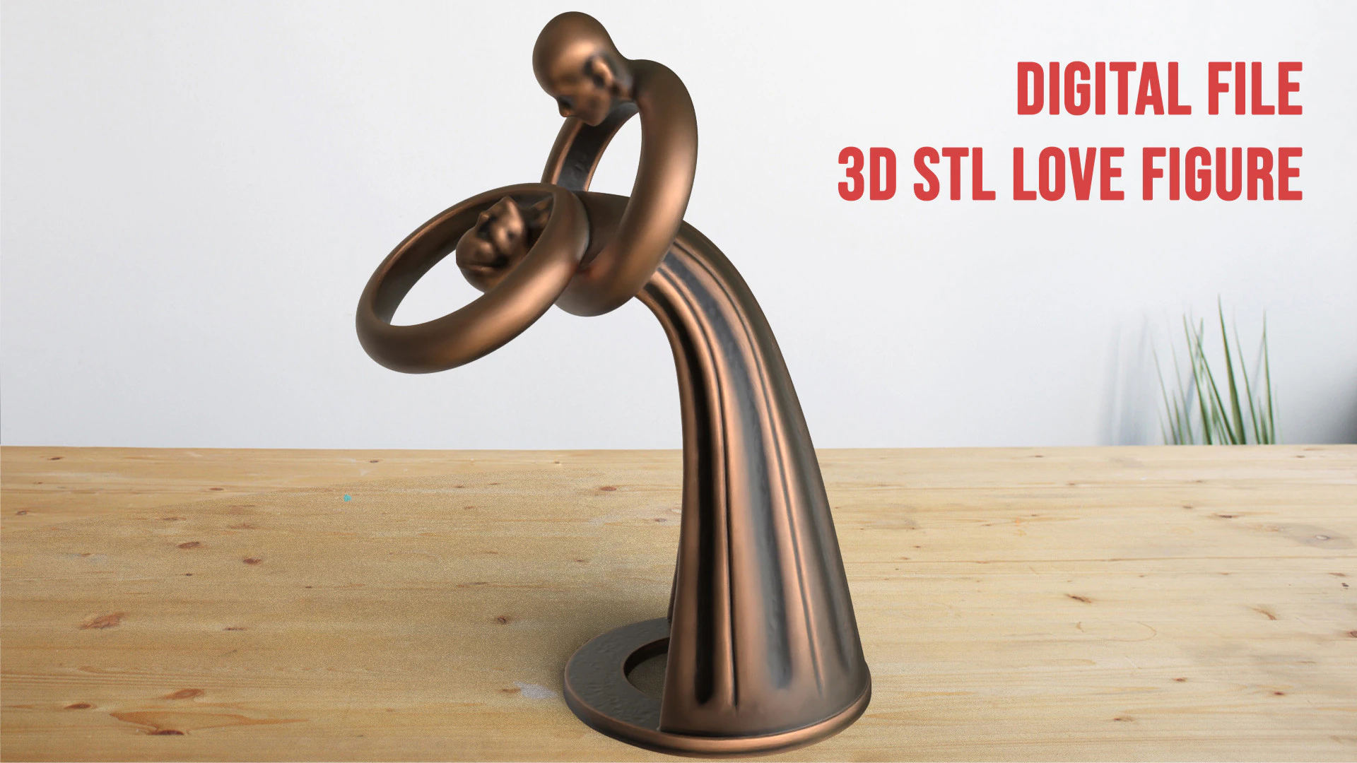 Lover Figure 3D print model 3D Print Model .c4d .max .obj .3ds .fbx .stl .blend