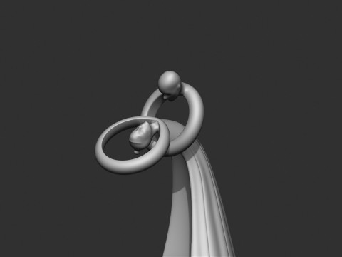Lover Figure 3D print model Modelo de Impressão 3D