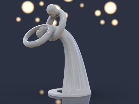 Lover Figure 3D print model Modelo de Impressão 3D
