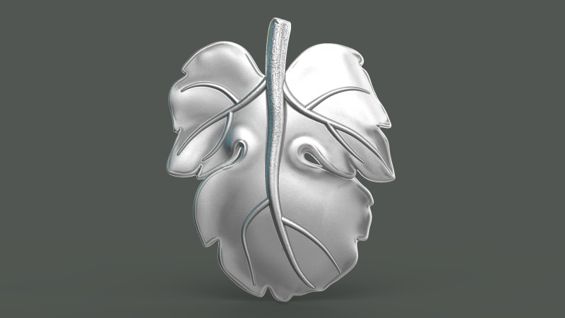 Fig Leaf 3Dプリントモデル .c4d .max .obj .3ds .fbx .stl .blend 
