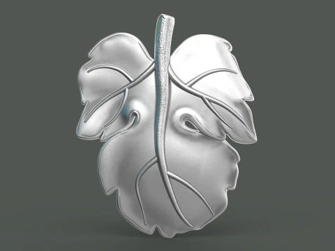İncir yaprağı 3D Baskı Modeli