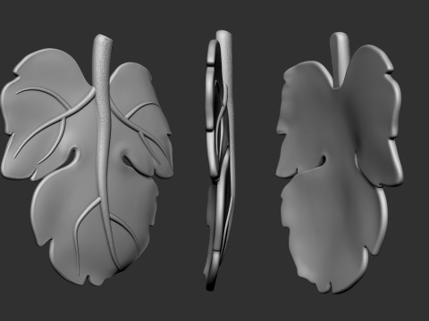 Fig Leaf 3Dプリントモデル