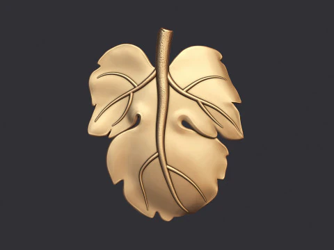 Fig Leaf 3D Print Model