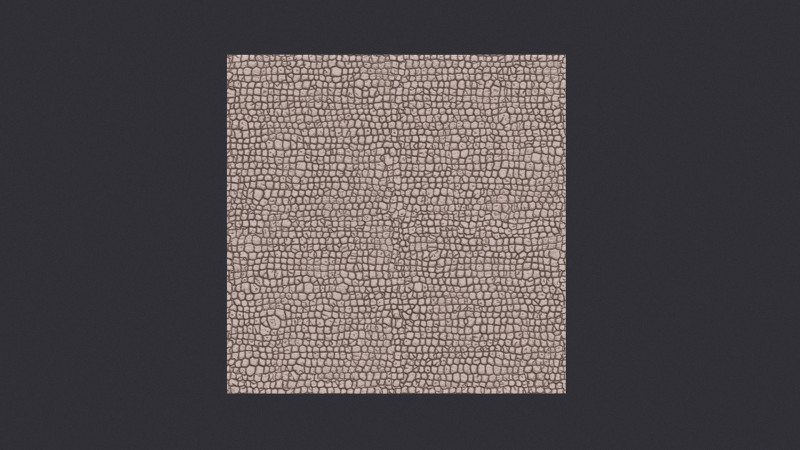 3D Crocodile Skin Fabric Leather Seamless Texture 3D 프린트 모델 .c4d .max .obj .3ds .fbx .stl .blend 