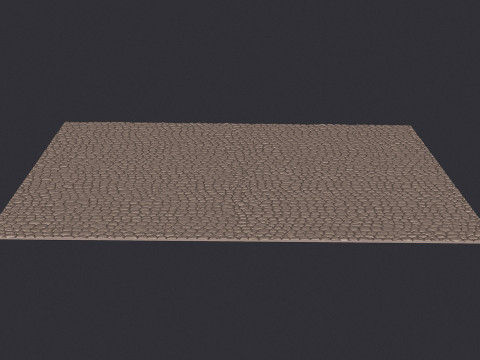 3D Crocodile Skin Fabric Leather Seamless Texture 3D 프린트 모델