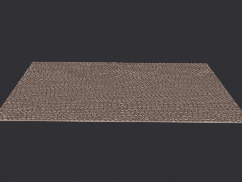 3D Crocodile Skin Fabric Leather Seamless Texture 3D Print Model