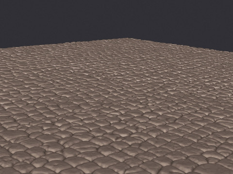 3D Crocodile Skin Fabric Leather Seamless Texture 3D 프린트 모델