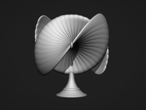 Decora&ccedil;&atilde;o de figura abstrata Modelo de Impressão 3D