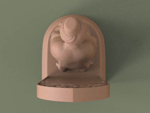 Mevlana Celaleddin-i Rumi 3D print model 3D प्रिंट मॉडल