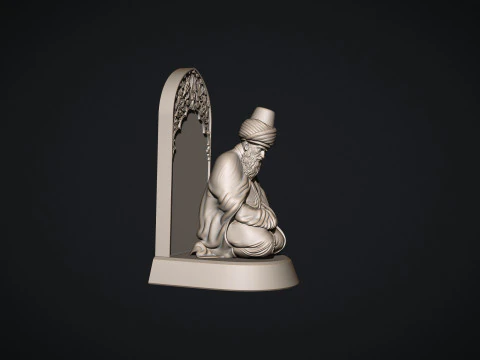 Mevlana Celaleddin-i Rumi 3D print model 3D Print Model