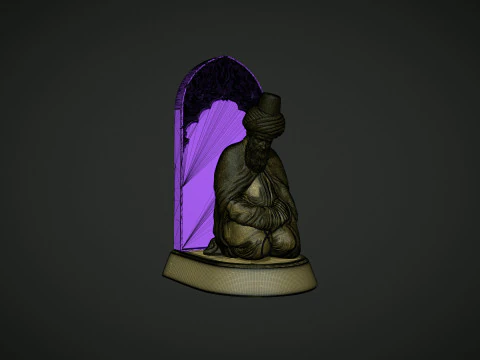 Mevlana Celaleddin-i Rumi 3D print model 3D Print Model